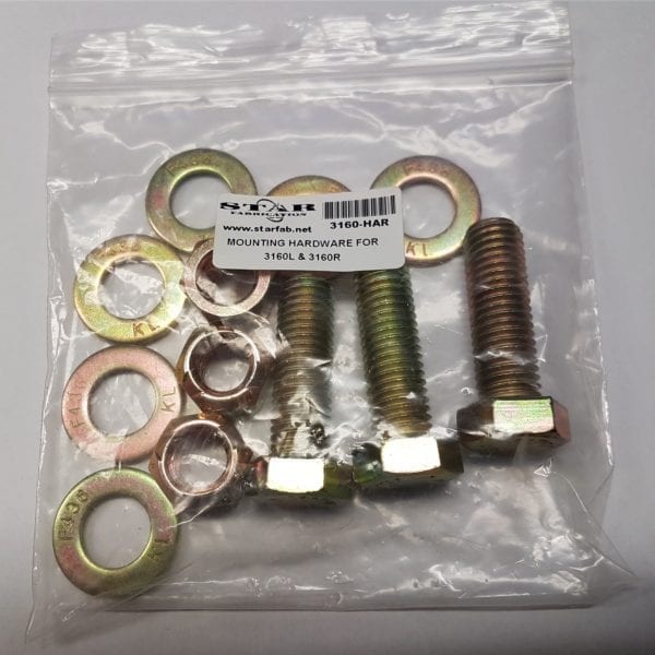 MOUNTING HARDWARE FOR 3160L & 3160R CHAIN HANGERS Star Fabrication