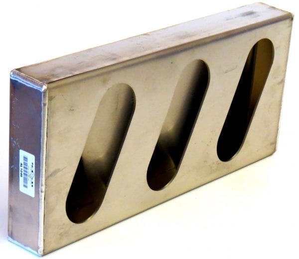 Aluminum Triple Angle Oval Light Box - RH