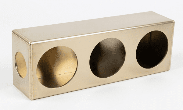 Aluminum Triple Tail Light Box With Side Marker