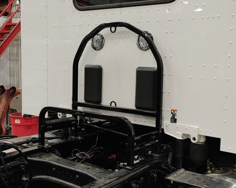 Spare Tire Carrier for SemiTruck Star Fabrication