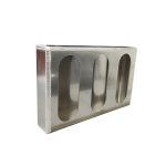 Aluminum Triple Vertical Oval Light Box