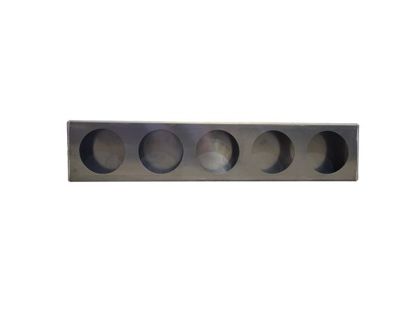 Aluminum Quintuple 4 Inch Round Tail / Signal Light Box
