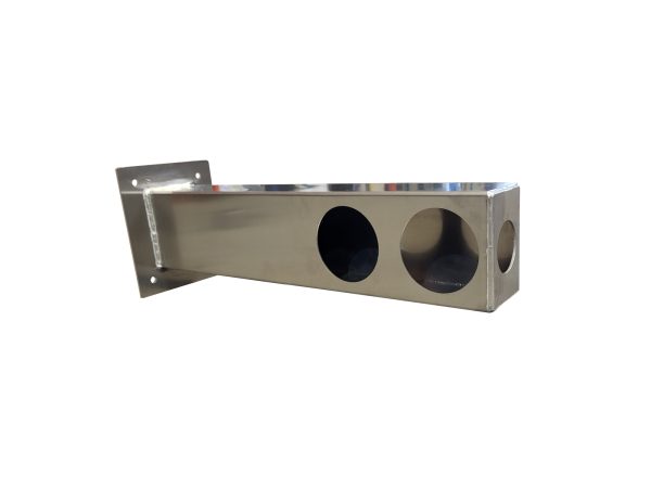 Aluminum Double Tail Light Box With Mounting Base