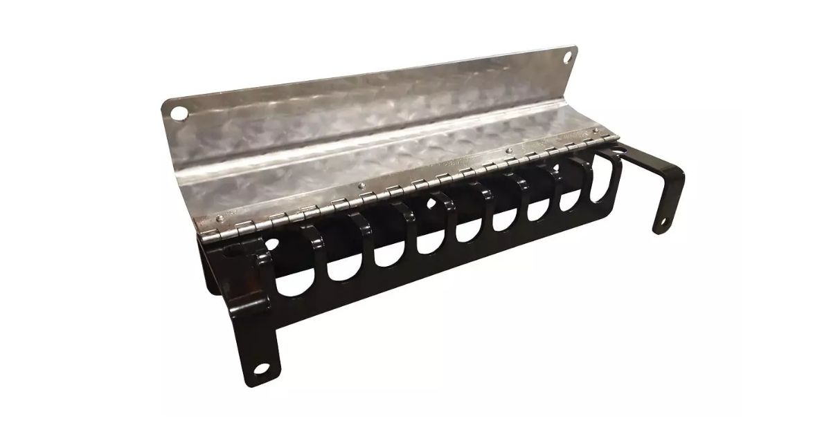 Installing Load Binder Hangers on a Flatbed Trailer