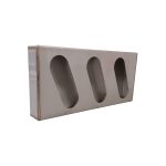 Stainless Steel Triple Angle Oval Light Box - LH